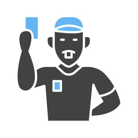 Referee icon vector image.のイラスト素材