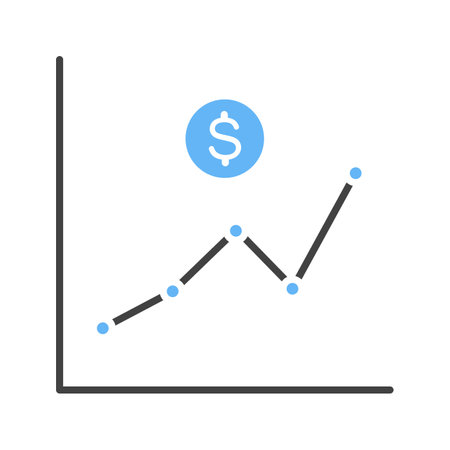 Rise icon vector image.のイラスト素材