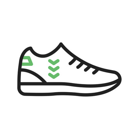 Casual Shoes icon vector image.のイラスト素材