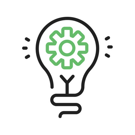 Inspiration icon vector image.のイラスト素材