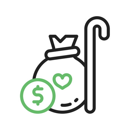 Retirement icon vector image.のイラスト素材