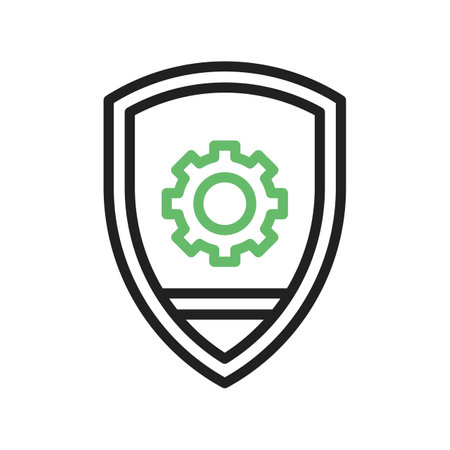 Security Settings icon vector image.のイラスト素材