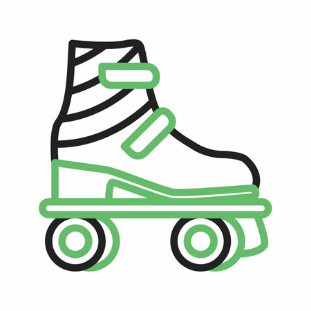 Skates icon vector image.のイラスト素材