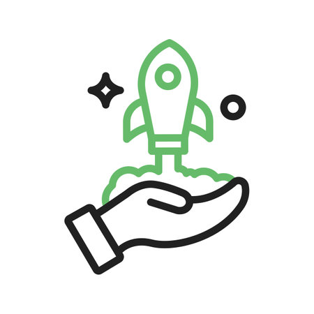 Startup icon vector image.のイラスト素材