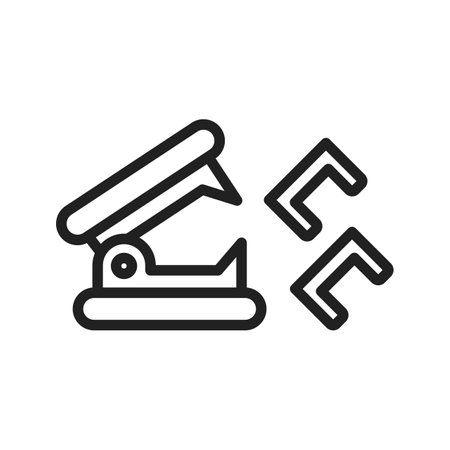 Staples icon vector image.のイラスト素材