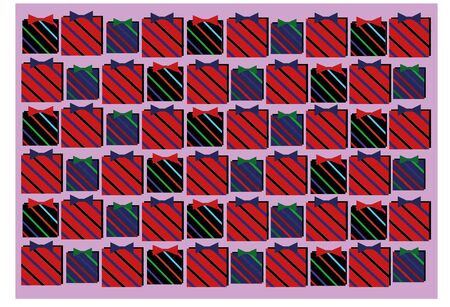 background texture with gift wrapsのイラスト素材