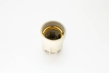 bulb holder on white background