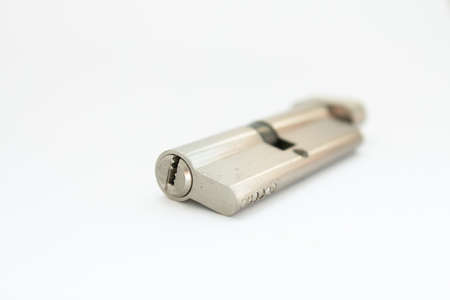 lock core on white backgroundの写真素材