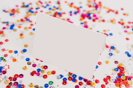 a background frame invitation to the holiday postcard