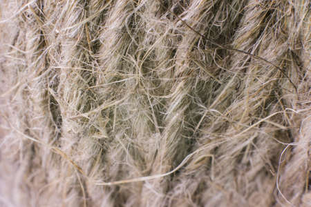a skein of thread close-up background macro