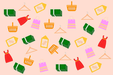 an icons for shopping store symbols vector illustrationのイラスト素材
