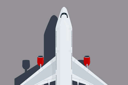 a white passenger plane at the airport background travel airplane flightsのイラスト素材