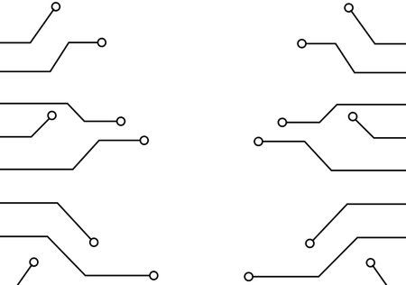 an electrical circuit board background for electrical devices vector illustrationのイラスト素材