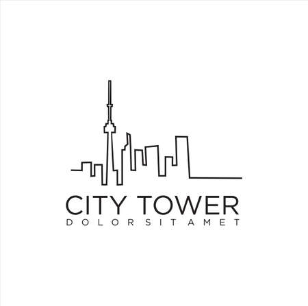 technical building, Construction, factory ,building material, architecture, apartment, duplex, Properties, dormitoriy, dwellings, mortgage, real estate developer logo Design Vector Illustrationのイラスト素材