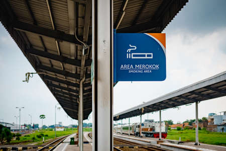 The smoking are is not provided anywhere in the public are such as the train station