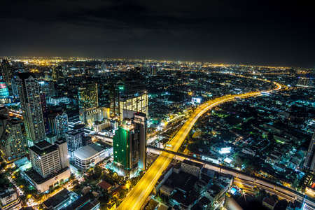 Bangkok at Nightの写真素材