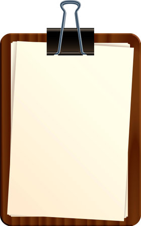 Illustration with notepadのイラスト素材