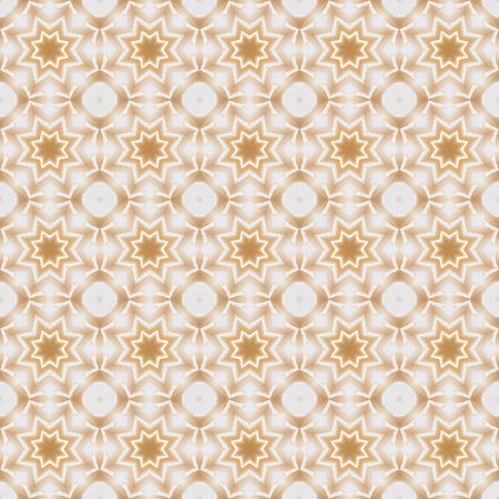 Geometric seamless textile pattern 3d illustratedの写真素材