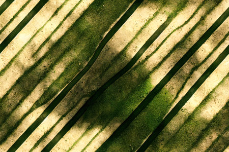 Mossy stone seamless textile pattern 3d illustrated