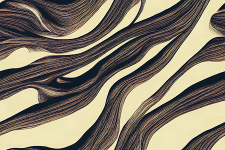 Geometric seamless textile pattern 3d illustratedの写真素材