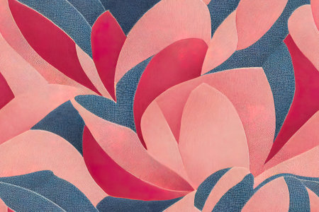 Japanese kimono pattern seamless design 3d illustratedの写真素材