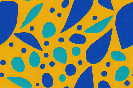 Geometric seamless textile pattern 3d illustratedの写真素材
