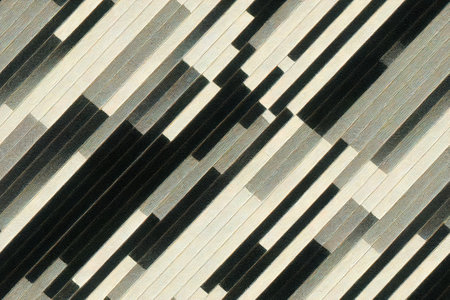 Geometric seamless textile pattern 3d illustratedの写真素材