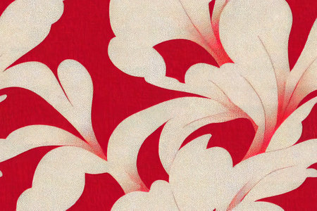 Japanese kimono pattern seamless design 3d illustratedの写真素材