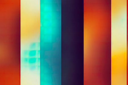 Colorful abstract seamless textile pattern 3d illustratedの写真素材