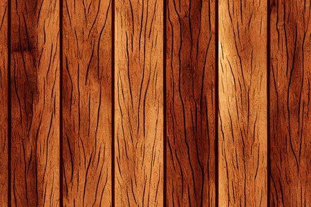 Wooden plank seamless textile pattern 3d illustratedの写真素材