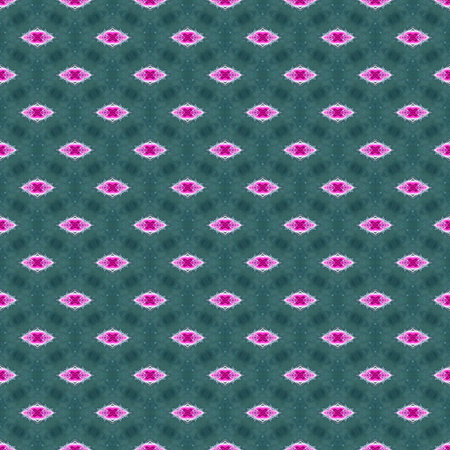 Geometric seamless textile pattern 3d illustratedの写真素材