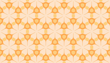 Geometric seamless textile pattern 3d illustratedの写真素材