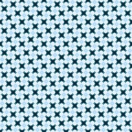 Geometric seamless textile pattern 3d illustratedの写真素材