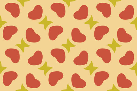 Geometric seamless textile pattern 3d illustratedの写真素材