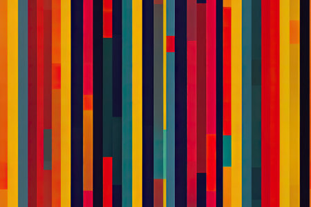 Colorful seamless textile pattern 3d illustratedの写真素材