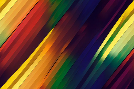 Colorful seamless textile pattern 3d illustratedの写真素材