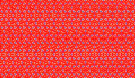 Geometric seamless textile pattern 3d illustratedの写真素材