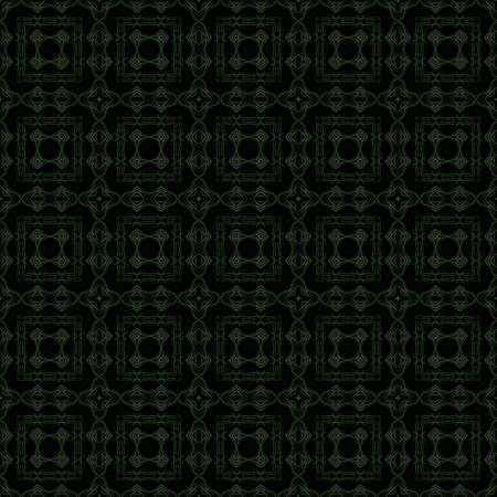 Geometric seamless textile pattern 3d illustratedの写真素材