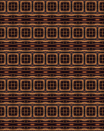 Geometric seamless textile pattern 3d illustratedの写真素材