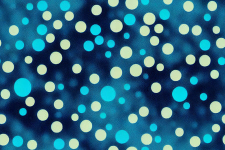Holiday lights seamless textile pattern 3d illustratedの写真素材