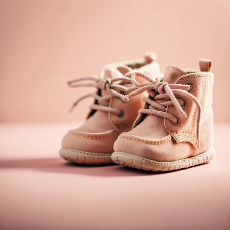 Cute little minimalist shoes 3d illustratedの写真素材