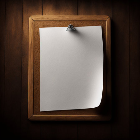 Empty frame with copy space for quotes or products 3d illustratedの写真素材