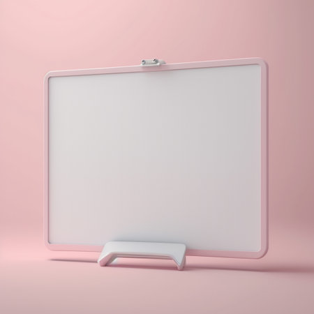 Empty frame with copy space for quotes or products 3d illustratedの写真素材