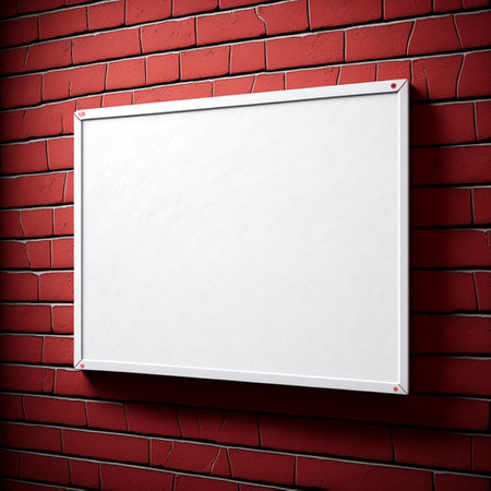 Empty frame with copy space for quotes or products 3d illustratedの写真素材