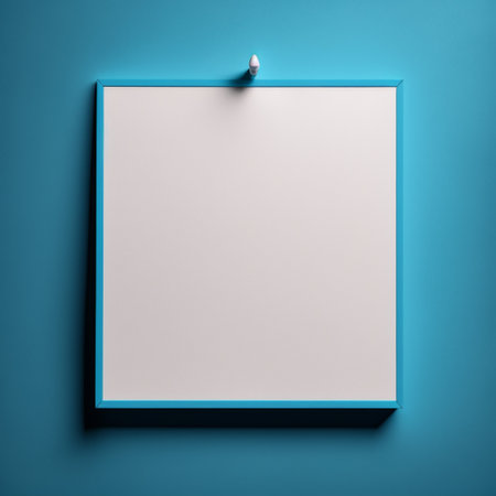 Empty frame with copy space for quotes or products 3d illustratedの写真素材