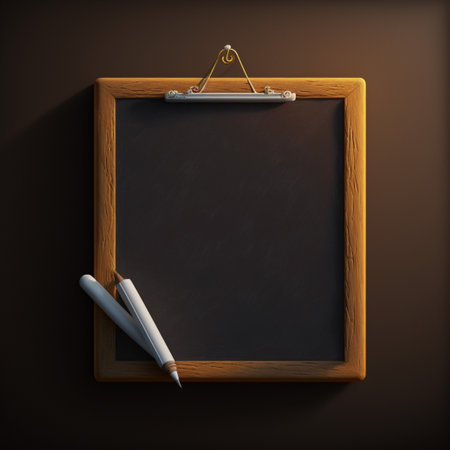 Empty frame with copy space for quotes or products 3d illustratedの写真素材