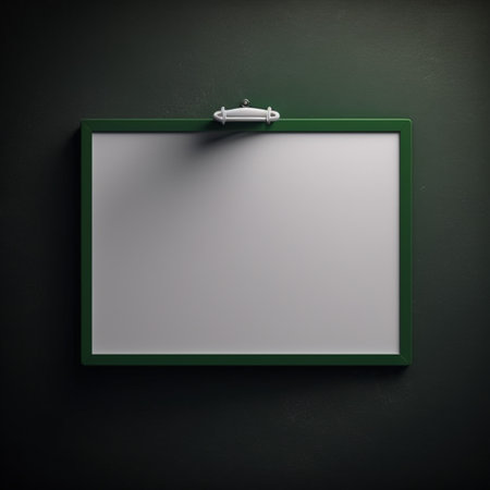 Empty frame with copy space for quotes or products 3d illustratedの写真素材