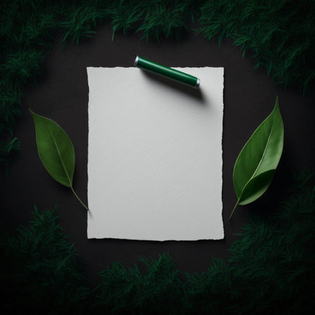 Empty frame with copy space for quotes or products 3d illustratedの写真素材