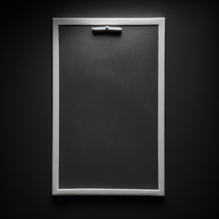 Empty frame with copy space for quotes or products 3d illustratedの写真素材
