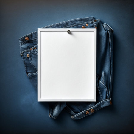 Empty frame with copy space for quotes or products 3d illustratedの写真素材
